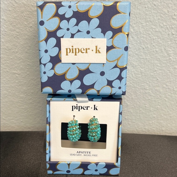 Piper K | Apatite Earrings - Picture 1 of 6